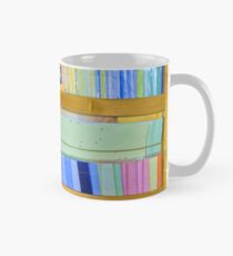 Abstract Bookcase Mug