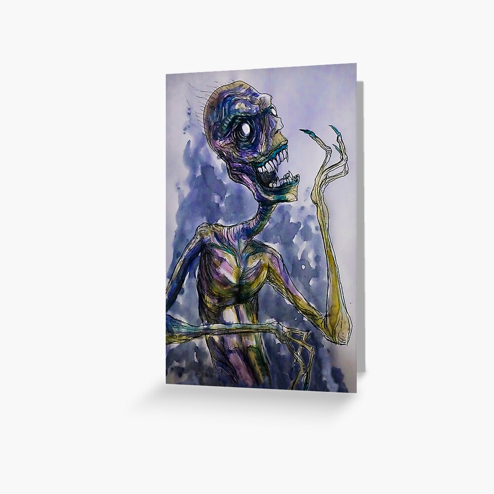Undead Zombie Fantasy Art Greeting Card By Extreme Fantasy Redbubble