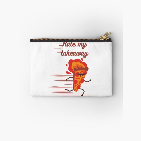Item preview, Animal Rate My Takeaway. Pizza Hot Run Away designed and sold by SerenaGesner.