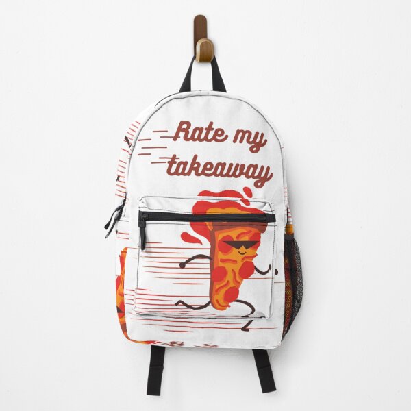 Item preview, Animal Rate My Takeaway. Pizza Hot Run Away designed and sold by SerenaGesner.