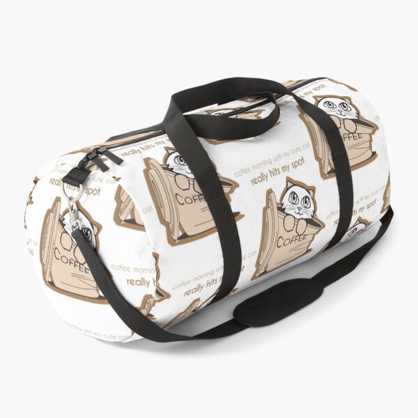 Item preview, coffee with my cat hits the spot designed and sold by SerenaGesner.