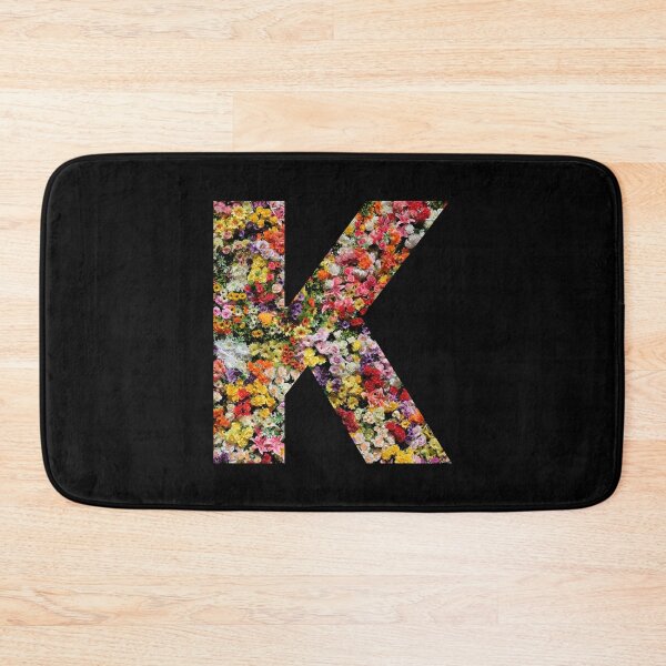 Item preview, Letter K initial flowers designed and sold by oli-ml.