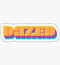 Dazed Sticker