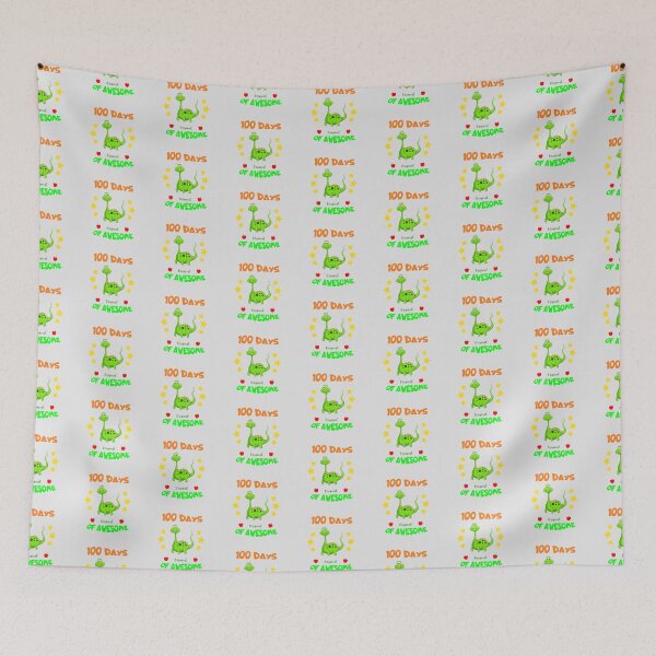 Item preview, 100 Days Of Awesome The Best Teacher Dinosaur Stars Design designed and sold by BestTeacher.