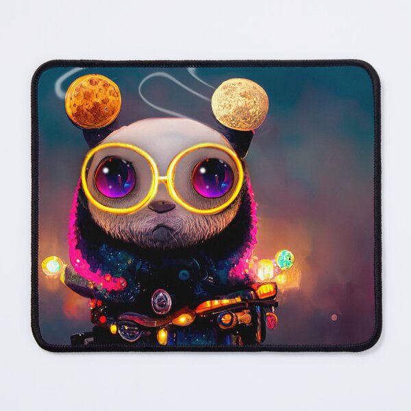 Item preview, Panda, the biker designed and sold by meliseflores.