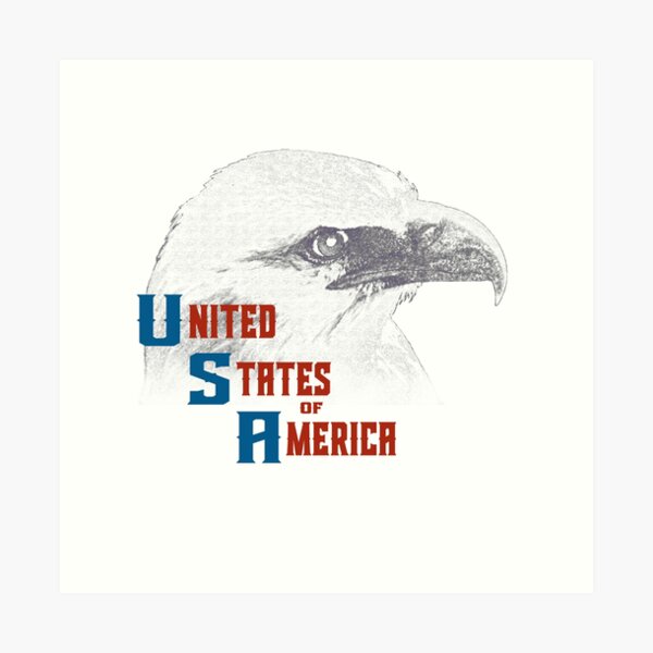 Item preview, United States of America Bald Eagle designed and sold by rhamm.