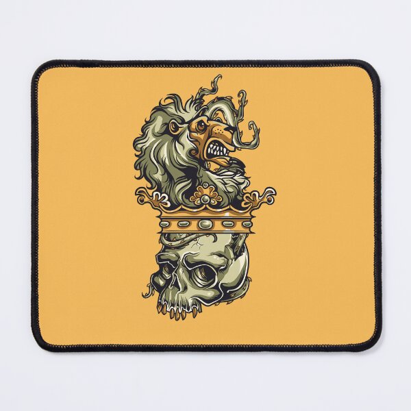 Item preview, Crowned Skull And Lion designed and sold by Artistic Prints.