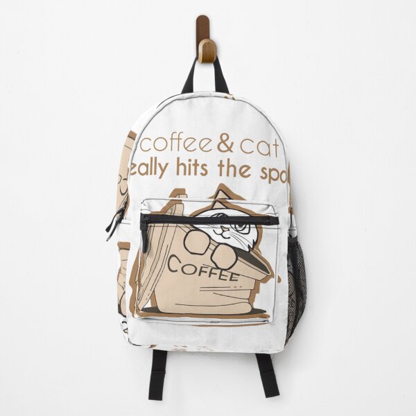 Item preview, coffee with my cat hits the spot designed and sold by SerenaGesner.
