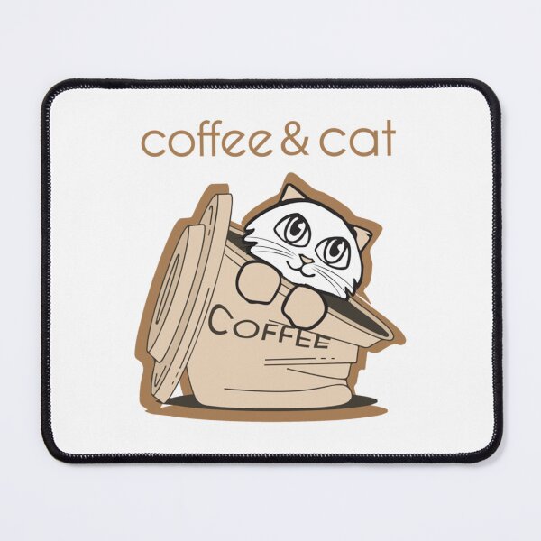 Item preview, coffee with my cat hits the spot designed and sold by SerenaGesner.