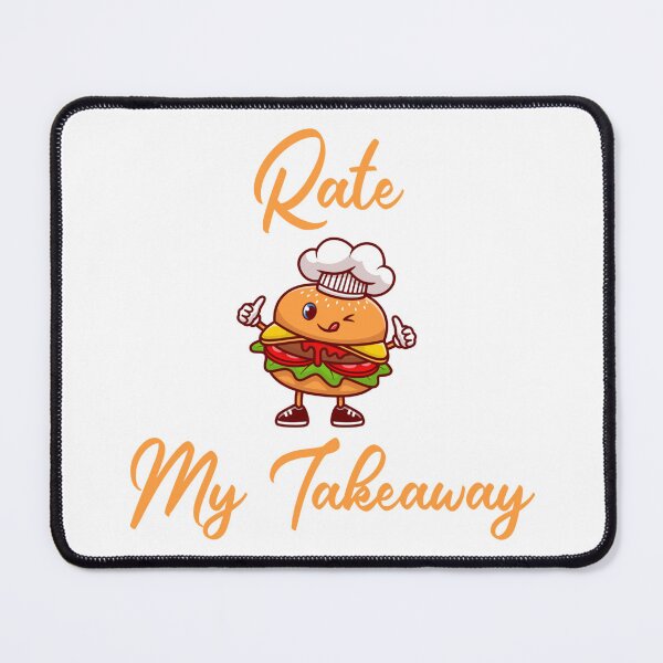 Item preview, RATE MY TAKEAWAY designed and sold by SerenaGesner.