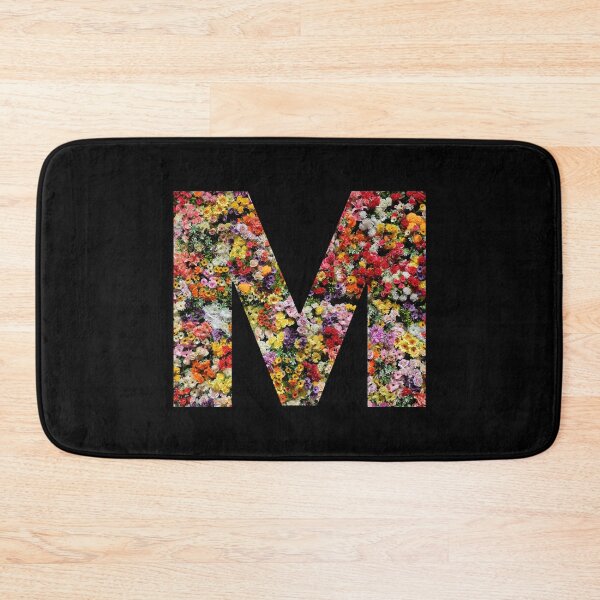 Item preview, Letter M initial flowers designed and sold by oli-ml.