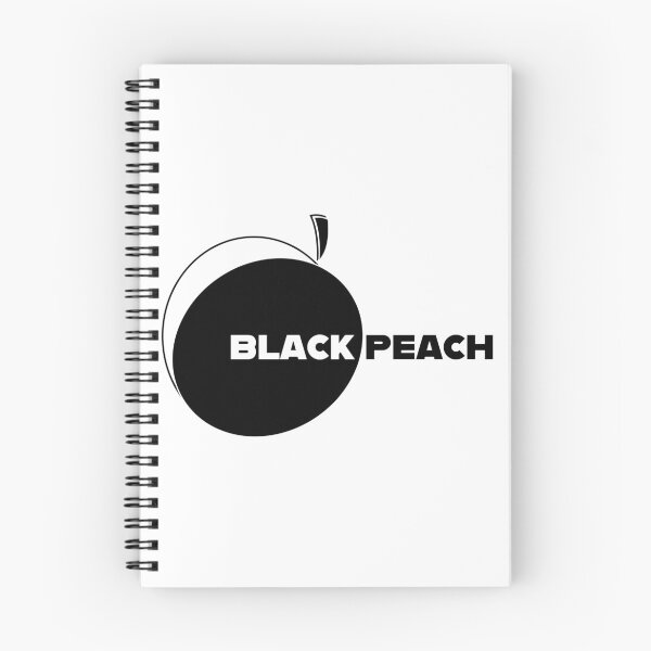 Item preview, Black peach - Text based design designed and sold by LybiesMood.