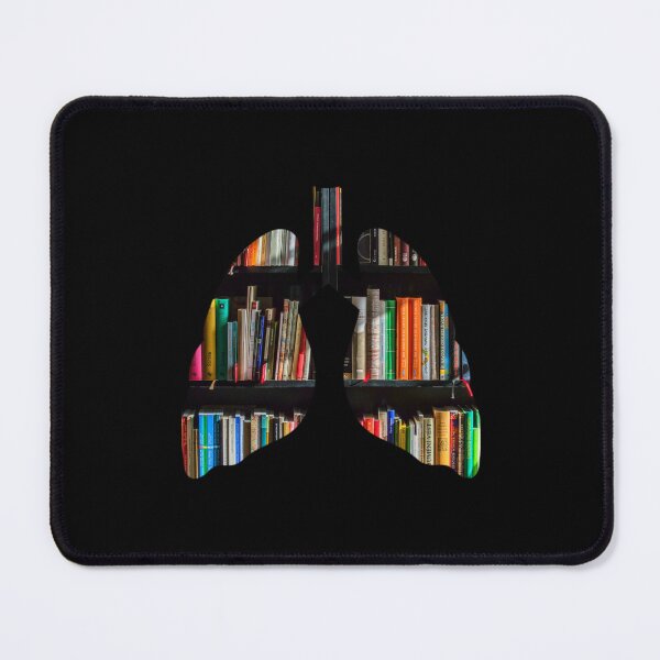 Item preview, Lungs art, Breath in the books, collage, Willow Days designed and sold by avit1.