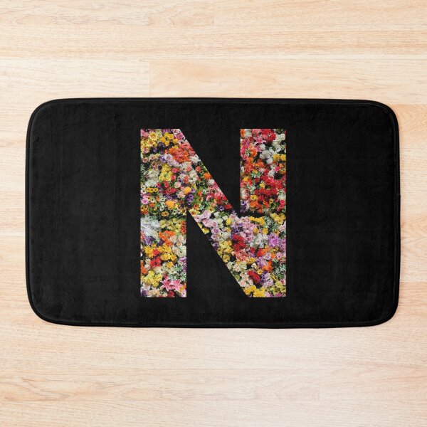 Item preview, Letter N initial flowers designed and sold by oli-ml.