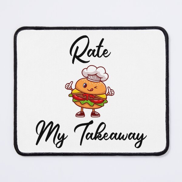 Item preview, RATE MY TAKEAWAY  designed and sold by SerenaGesner.
