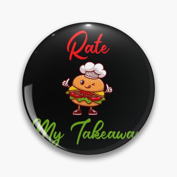 Item preview, RATE MY TAKEAWAY designed and sold by SerenaGesner.