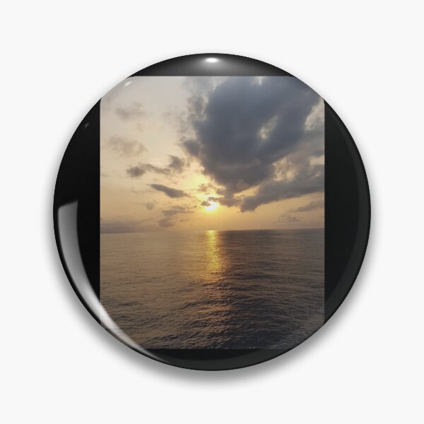 Item preview, Sunrise Ower The Ocean In Deep Clouds   designed and sold by DecafMonkey.