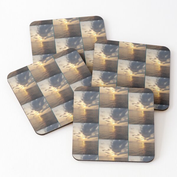 Item preview, Sunrise Ower The Ocean In Deep Clouds   designed and sold by DecafMonkey.