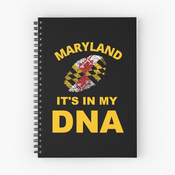 Item preview, It's in my DNA Fingerprint Maryland State Flag Baltimore Hon designed and sold by Draculaura2009.
