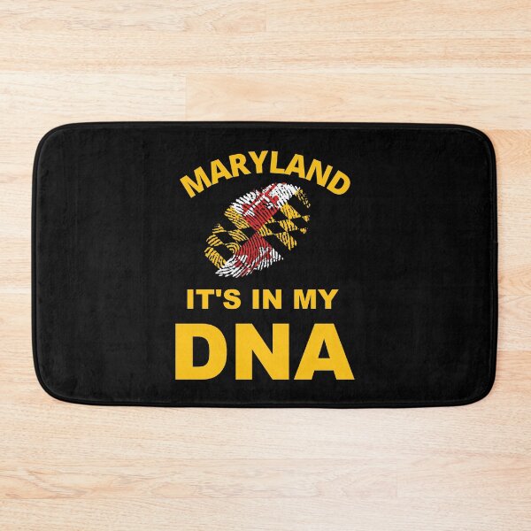 Item preview, It's in my DNA Fingerprint Maryland State Flag Baltimore Hon designed and sold by Draculaura2009.