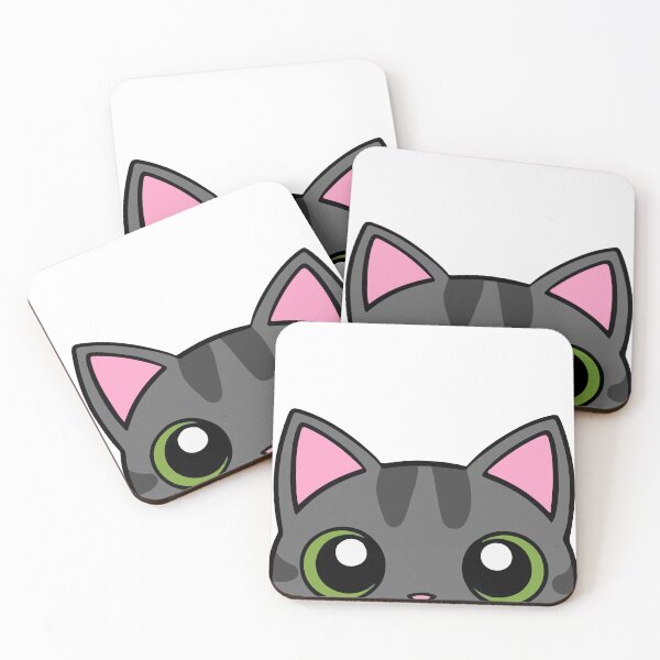 Item preview, Tabby Cat Peeking Peeker designed and sold by KaydenLee.