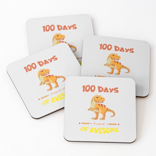 Item preview, Days Of Awesome The Best Teacher Dinosaur Orange Design designed and sold by BestTeacher.