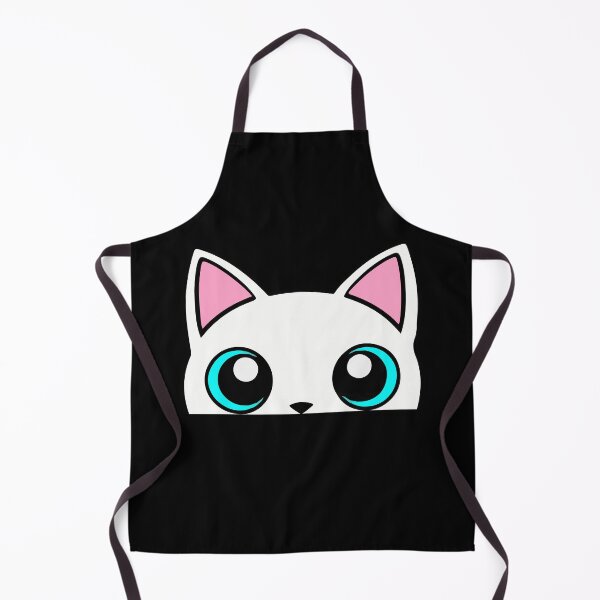 Item preview, White Cat Peeking Peeker designed and sold by KaydenLee.
