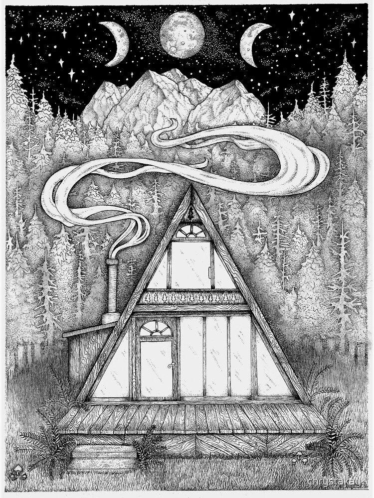 Mushroom Jar, Vintage Psychedelic Rainbow Illustration Postcard for Sale  by chrystakay