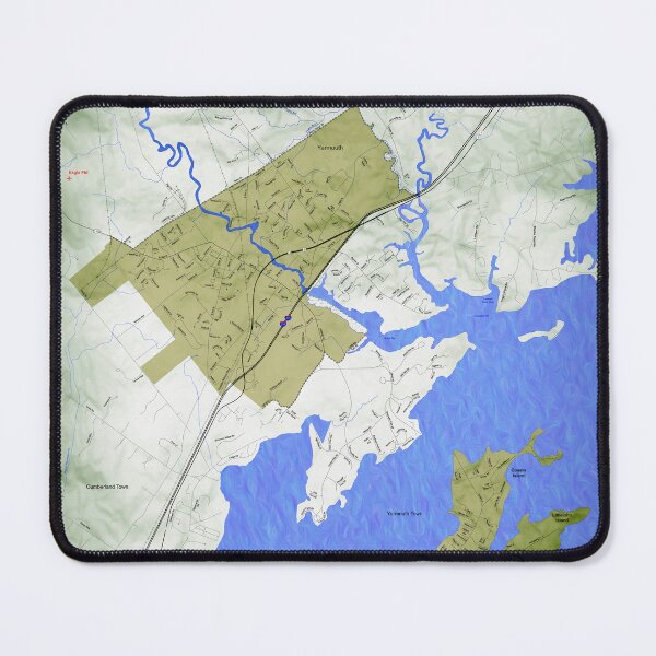 Item preview, Yarmouth, Maine Map designed and sold by George Robinson.