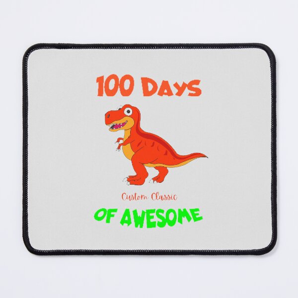 Item preview, Days Of Awesome The Best Teacher Dinosaur Orange Green Design designed and sold by BestTeacher.