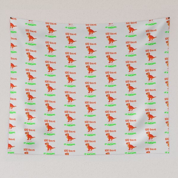 Item preview, Days Of Awesome The Best Teacher Dinosaur Orange Green Design designed and sold by BestTeacher.