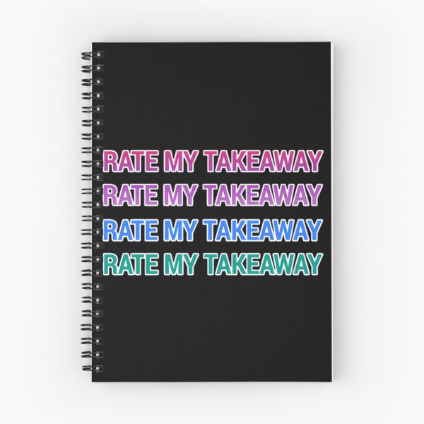 Item preview, Rate My takeaway designed and sold by SerenaGesner.