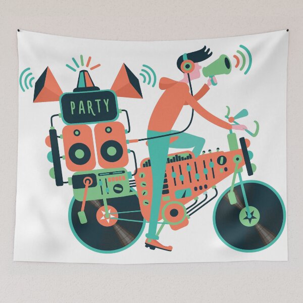 Item preview, Party bike. Music and cycling designed and sold by Kazanskiy.