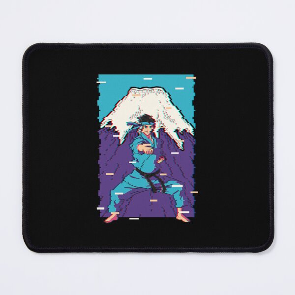 Item preview, Retro Karate Anime Boy Vaporwave Husbando Fujiyama Otaku designed and sold by Trostberger.