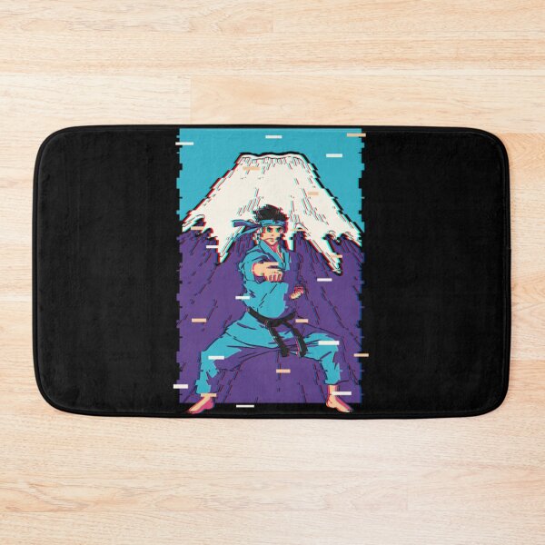 Item preview, Retro Karate Anime Boy Vaporwave Husbando Fujiyama Otaku designed and sold by Trostberger.
