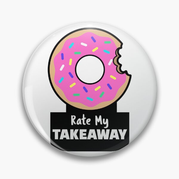 Item preview, Rate My Takeaway Donut Design - Merch designed and sold by SerenaGesner.