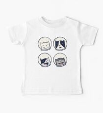 Katzen-Astronauten-Team Heads! Baby T-Shirt