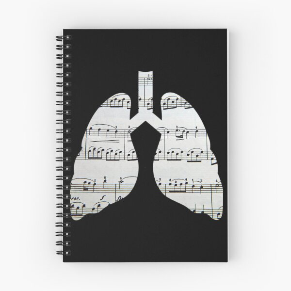 Item preview, Lungs art, Breath in the music, collage, Willow Days designed and sold by avit1.
