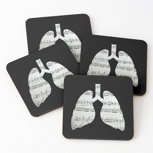 Item preview, Lungs art, Breath in the music, collage, Willow Days designed and sold by avit1.