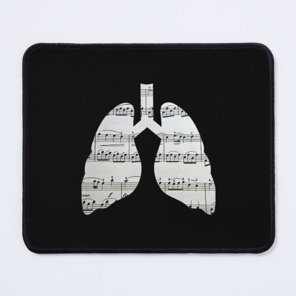 Item preview, Lungs art, Breath in the music, collage, Willow Days designed and sold by avit1.