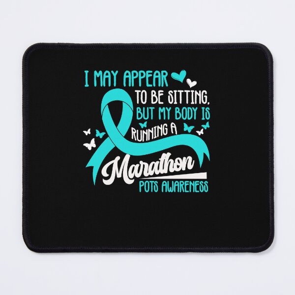 Item preview, Running A Marathon POTS Awareness designed and sold by Rich-Bogus.