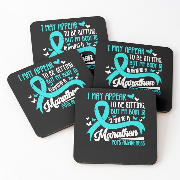 Item preview, Running A Marathon POTS Awareness designed and sold by Rich-Bogus.