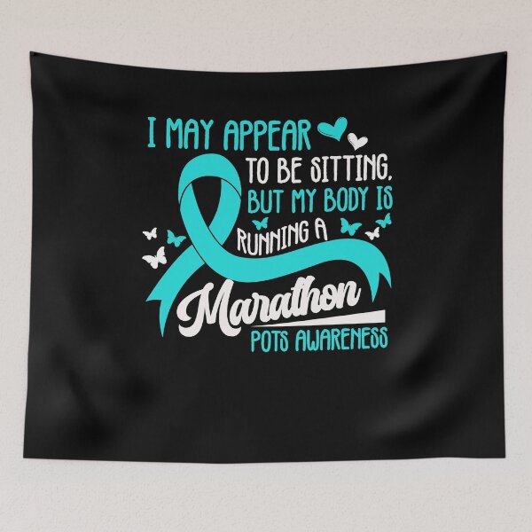 Item preview, Running A Marathon POTS Awareness designed and sold by Rich-Bogus.