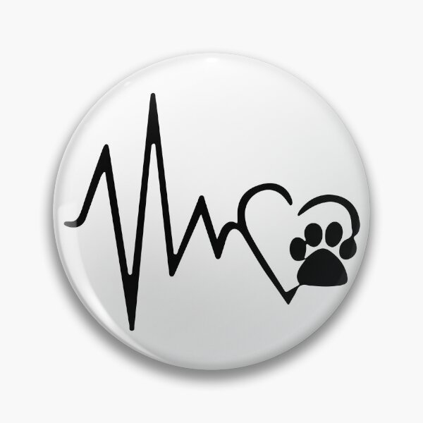Item preview, Heartbeat Dog Paw designed and sold by DesireeNeves.