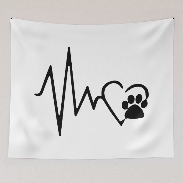 Item preview, Heartbeat Dog Paw designed and sold by DesireeNeves.