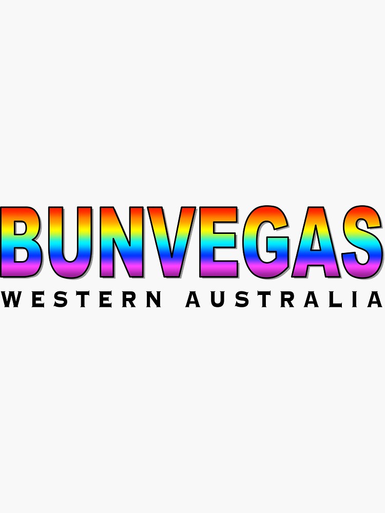 Thumbnail 3 of 3, Sticker, Rainbow Logo  designed and sold by BunVegas.