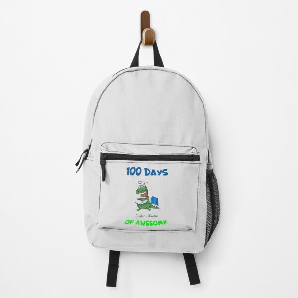 Item preview, 100 Days Of Awesome The Best Teacher Reading Dinosaur Design designed and sold by BestTeacher.