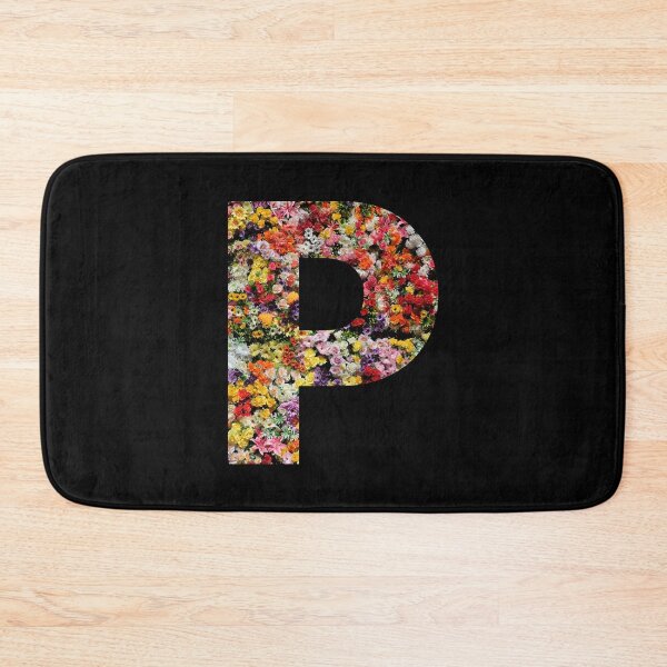 Item preview, Letter P initial flowers designed and sold by oli-ml.