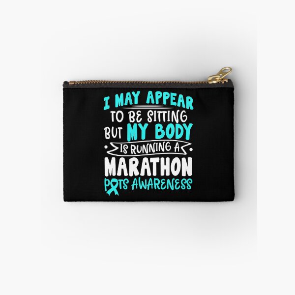 Item preview, Running A Marathon POTS Awareness designed and sold by Rich-Bogus.