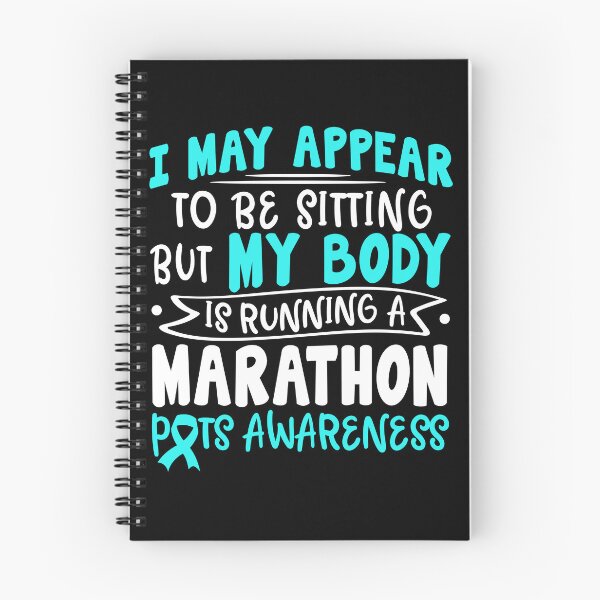 Item preview, Running A Marathon POTS Awareness designed and sold by Rich-Bogus.